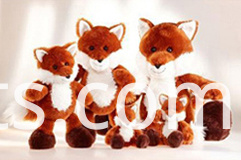 ausgestopfter Tierfuchs stuffed animal fox